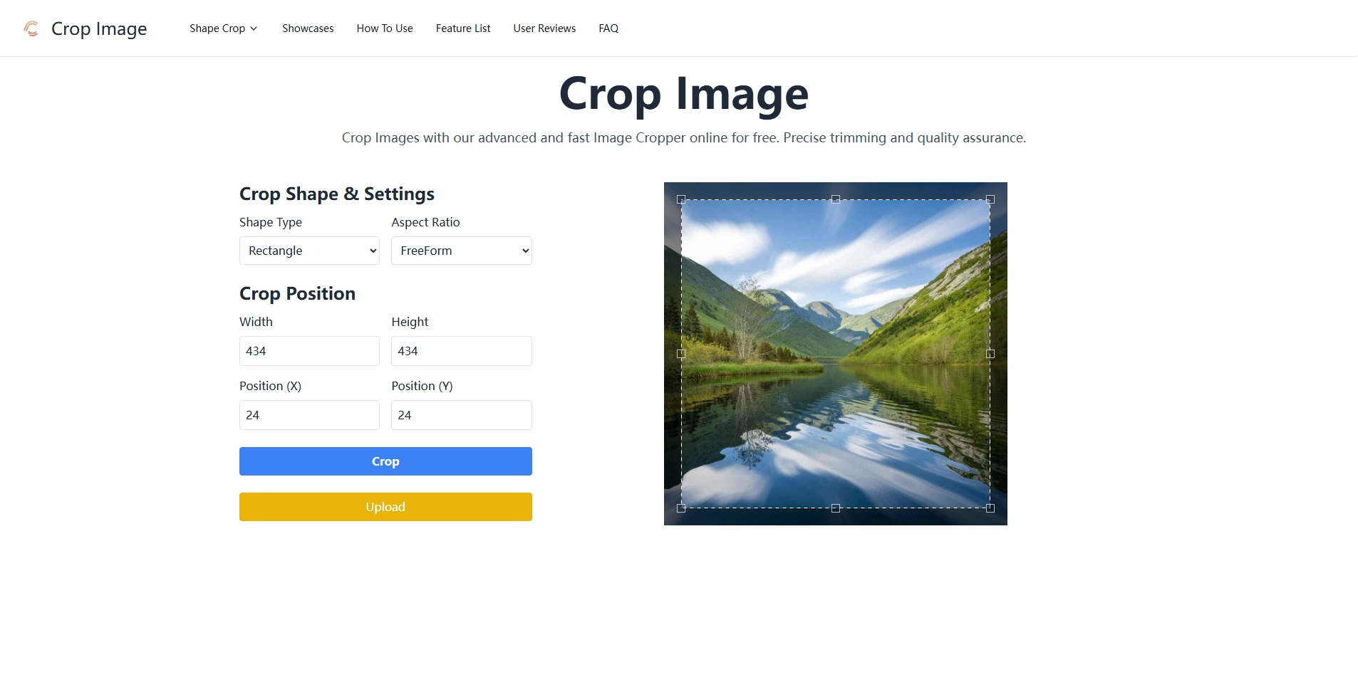 Crop Image