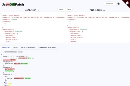 JsonDiffPatch