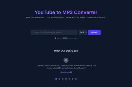 YouTube to MP3 Converter