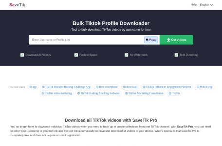 SaveTik Pro