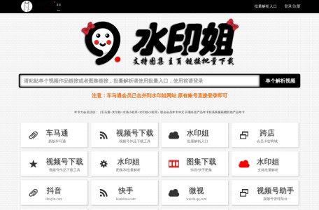 车马通视频解析