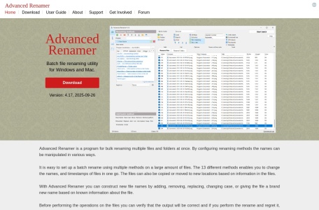Advanced Renamer