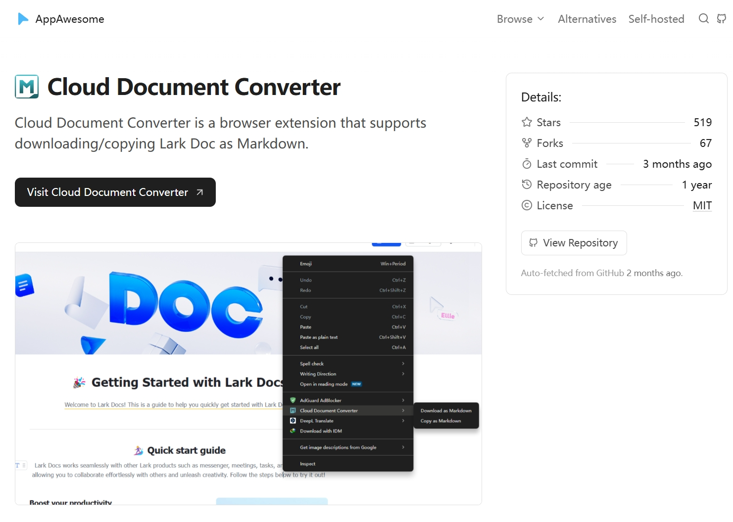 Cloud Document Converter