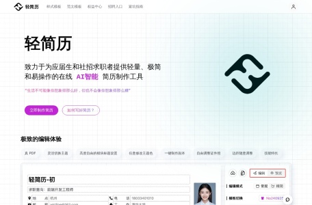 轻简历