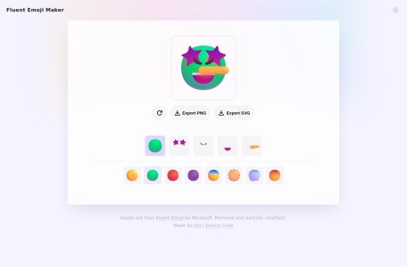 Fluent Emoji Maker