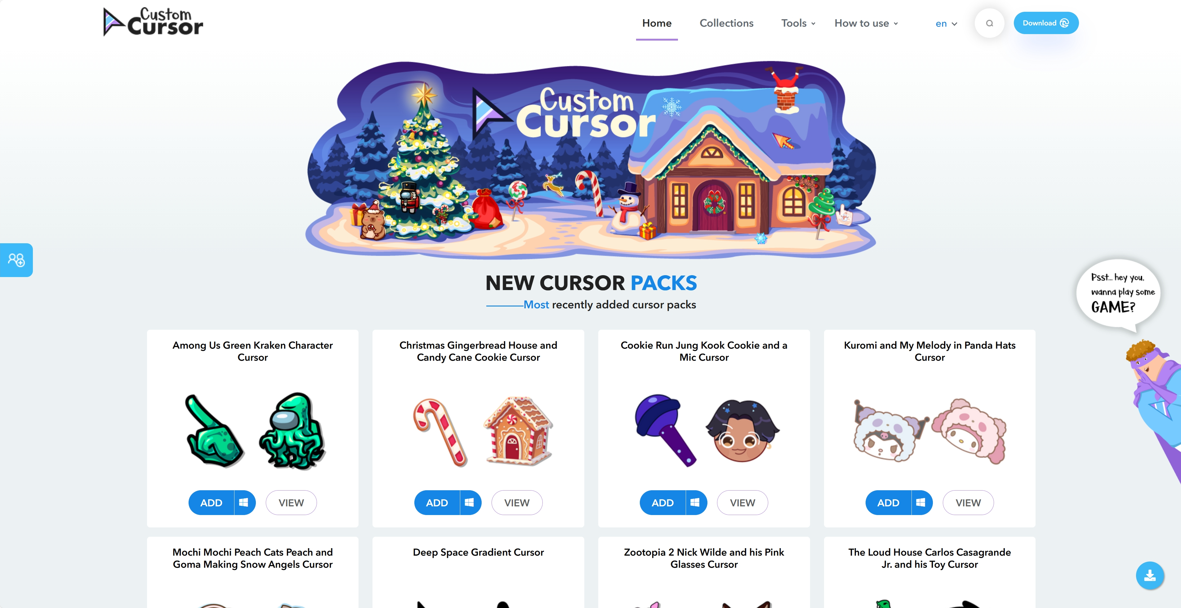 customcursor