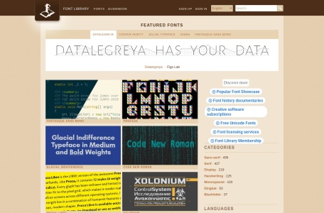Font Library