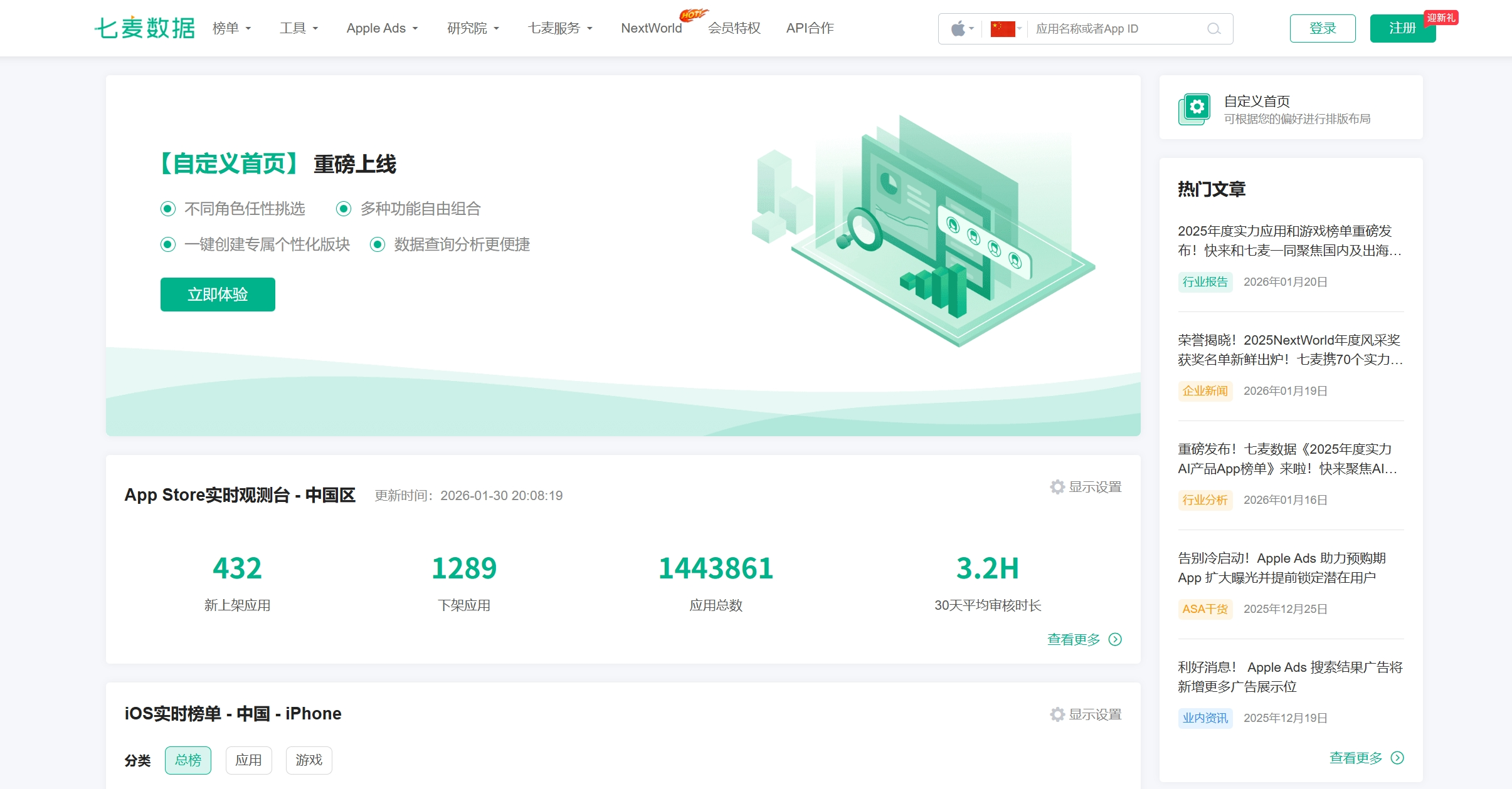 七麦数据