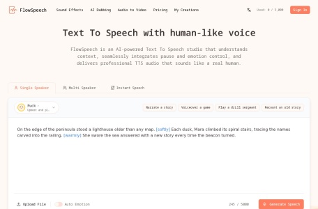 FlowSpeech