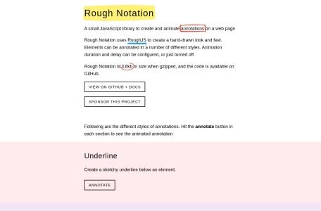 Rough Notation