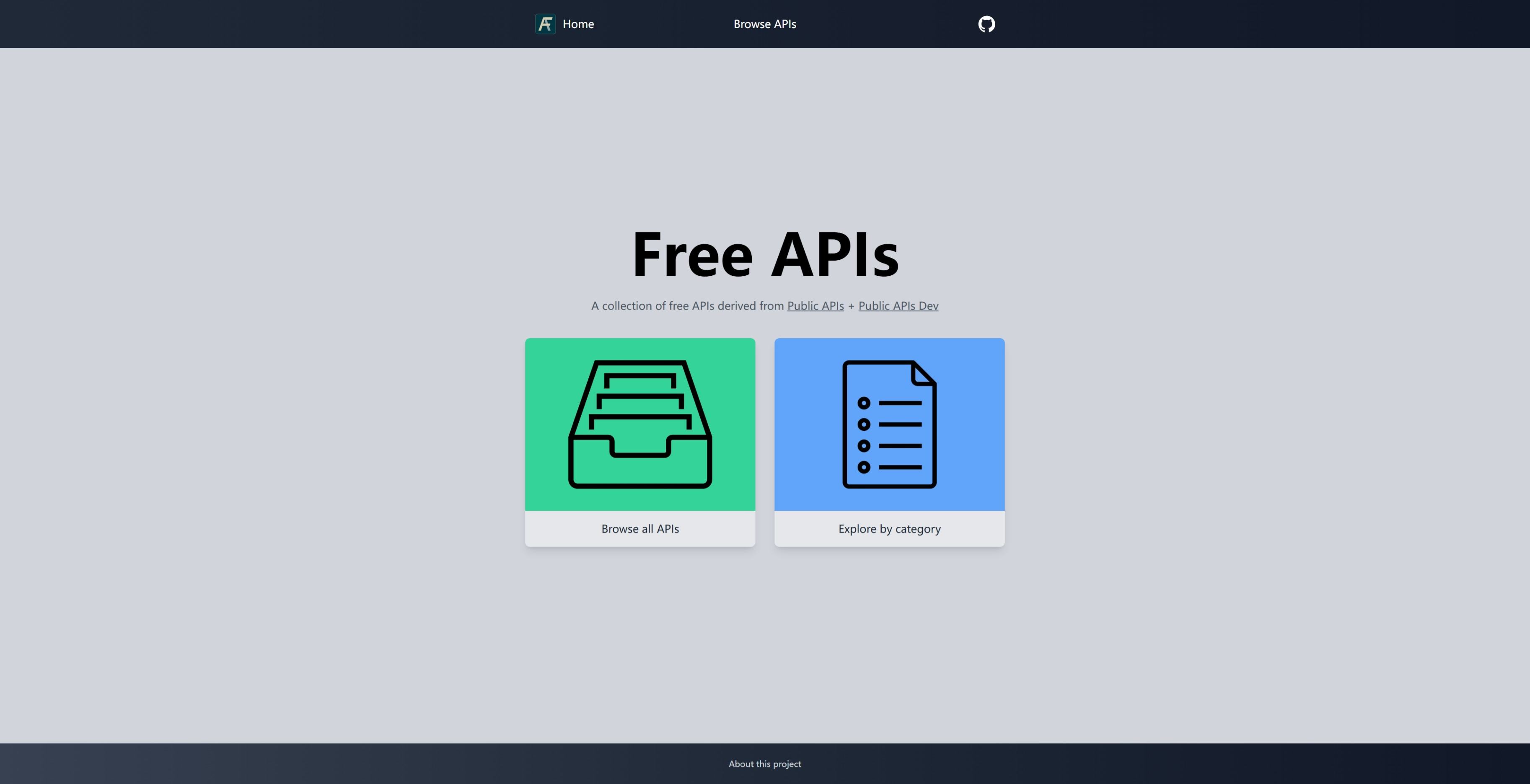 Free APIs