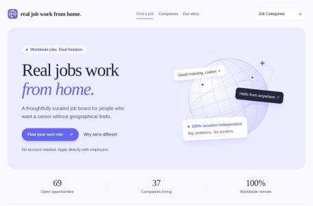 Real Job Work From Home